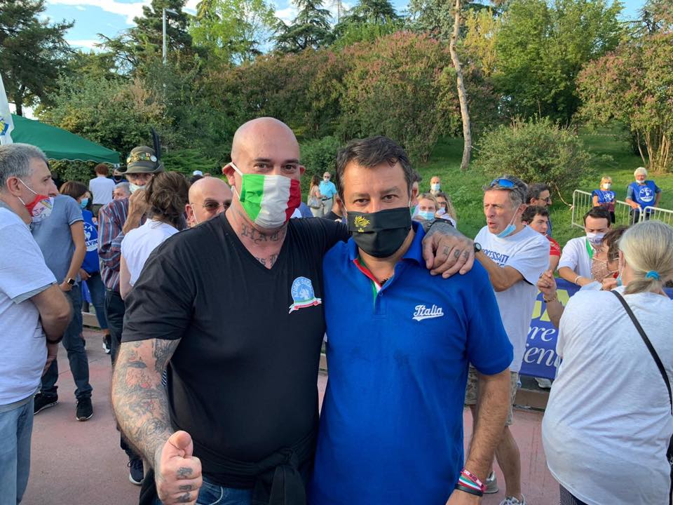 Salvini e la foto con Massimiliano Chicco Baldassari article-post
