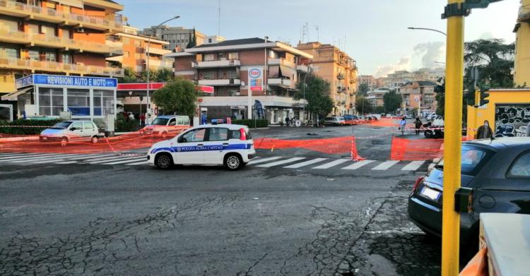 strade chiuse allagamenti roma oggi 2