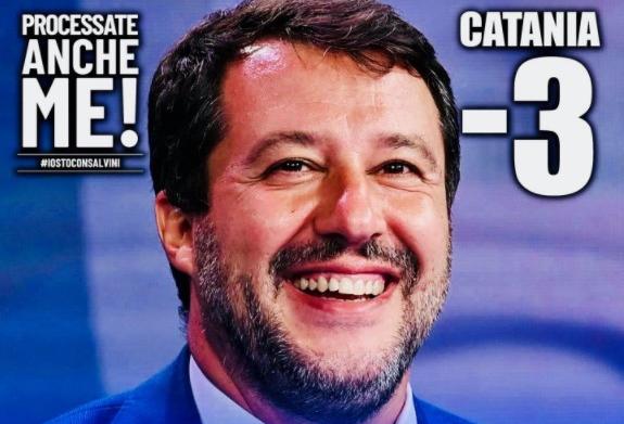 salvini a processo 100 mila euro spesi salvini catania gregoretti