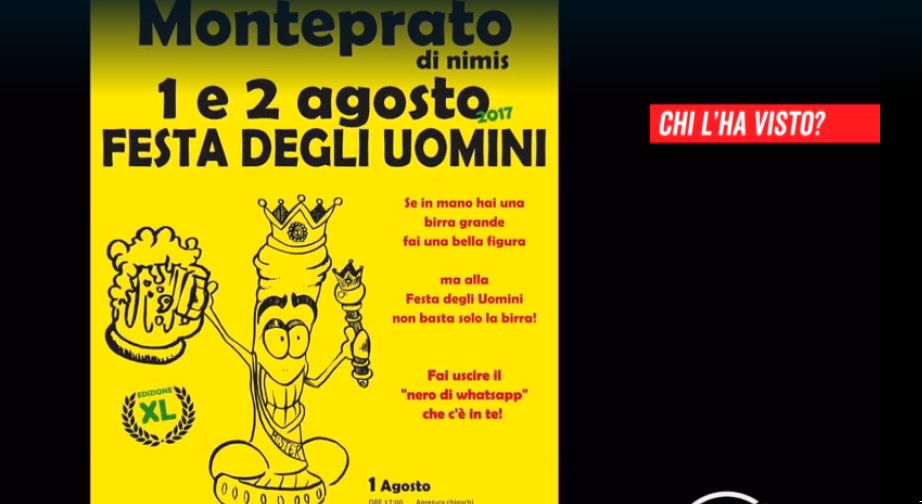 “Il pane a forma di palle di piselli” a Chi l’ha visto article-post