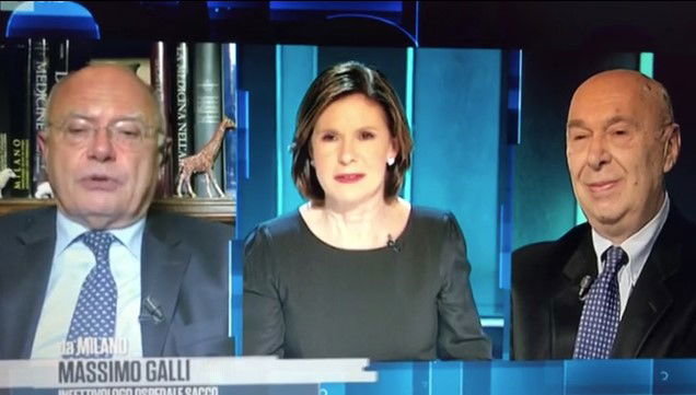 Zangrillo provoca Galli: “Mi denunci”. E lui risponde a Cartabianca preview