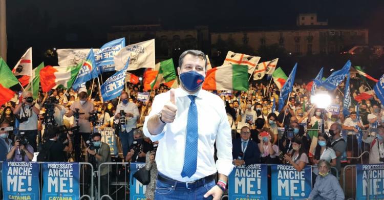 gregoretti cosa succede oggi a salvini a catania