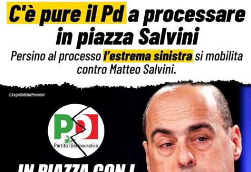 Per Matteo Salvini “Tutti a Catania” significa “Tutti a Catania meno il PD” article-post