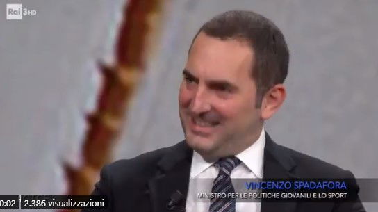 spadafora due settimane fa dovevamo stare zitti che tempo che fa