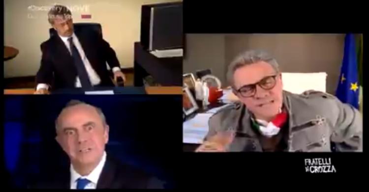 crozza imitazione spirlì cotticelli zuccarelli video
