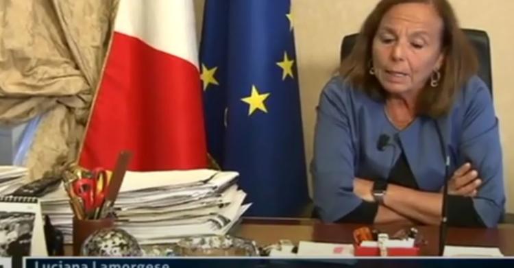lamorgese positiva covid perché non era in isolamento