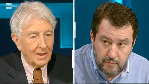 “Sono ammirato dalla sua capacità di creare un frullatore in cui tutto si mescola”: la lezione di Augias a Salvini preview