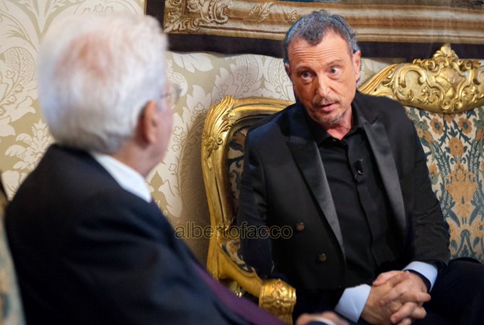 Amadeus da Mattarella! Sanremo in crisi (come il governo) article-post