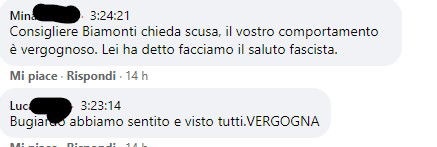cogoleto saluto fascista consiglio comunale video 1