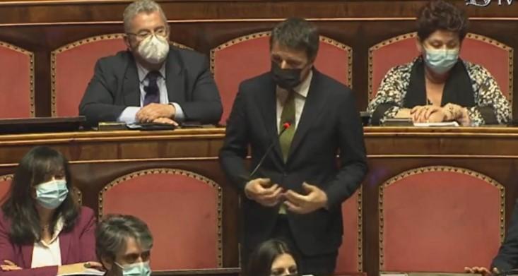 discorso di renzi astensione italia viva perché