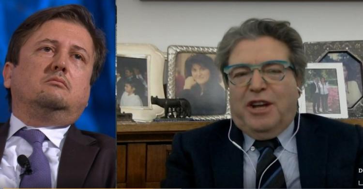 mariano amici piazzapulita scontro sileri video