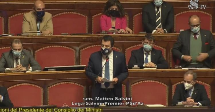 risposta segre salvini senatori a vita