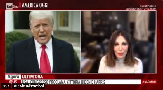 “Trump ha delle responsabilità nelle proteste al Congresso?” E la Santanché non risponde article-post