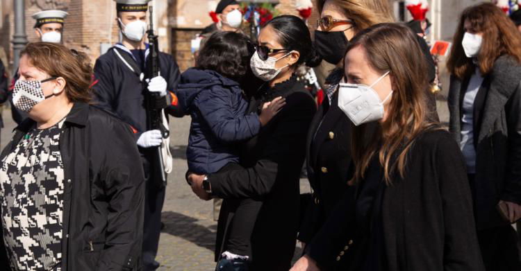 Italy: Funeral of Italian ambass