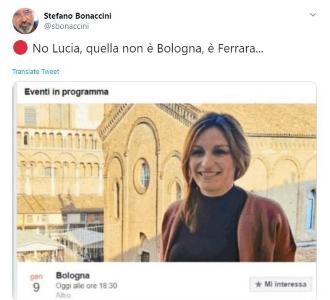 borgonzoni sottosegretaria cultura gaffe ferrara bologna
