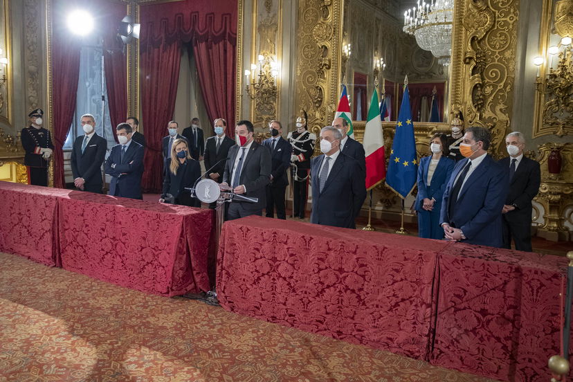 Mario Draghi ha già spaccato il centrodestra article-post