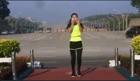 Il video dell’influencer in Myanmar che non si accorge del colpo di stato è falso perché c’è l’ombra tagliata? article-post