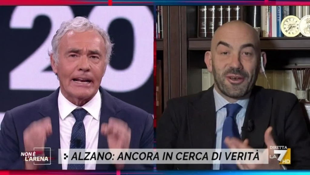 La lite tra Giletti e Bassetti a Non è l’Arena. “Lei non è un politico”. “Vado via” | VIDEO article-post