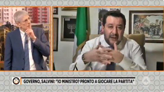 Non è proprio fame, è più voglia di fare il ministro: Salvini come la signora dei cioccolatini article-post
