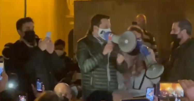 salvini segretaria del governo video ristoratori