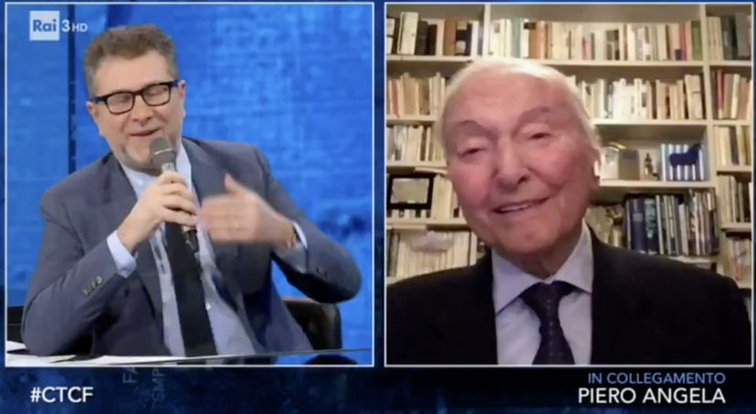 Piero Angela “benedice” l’imitazione di Fabio Fazio | VIDEO article-post