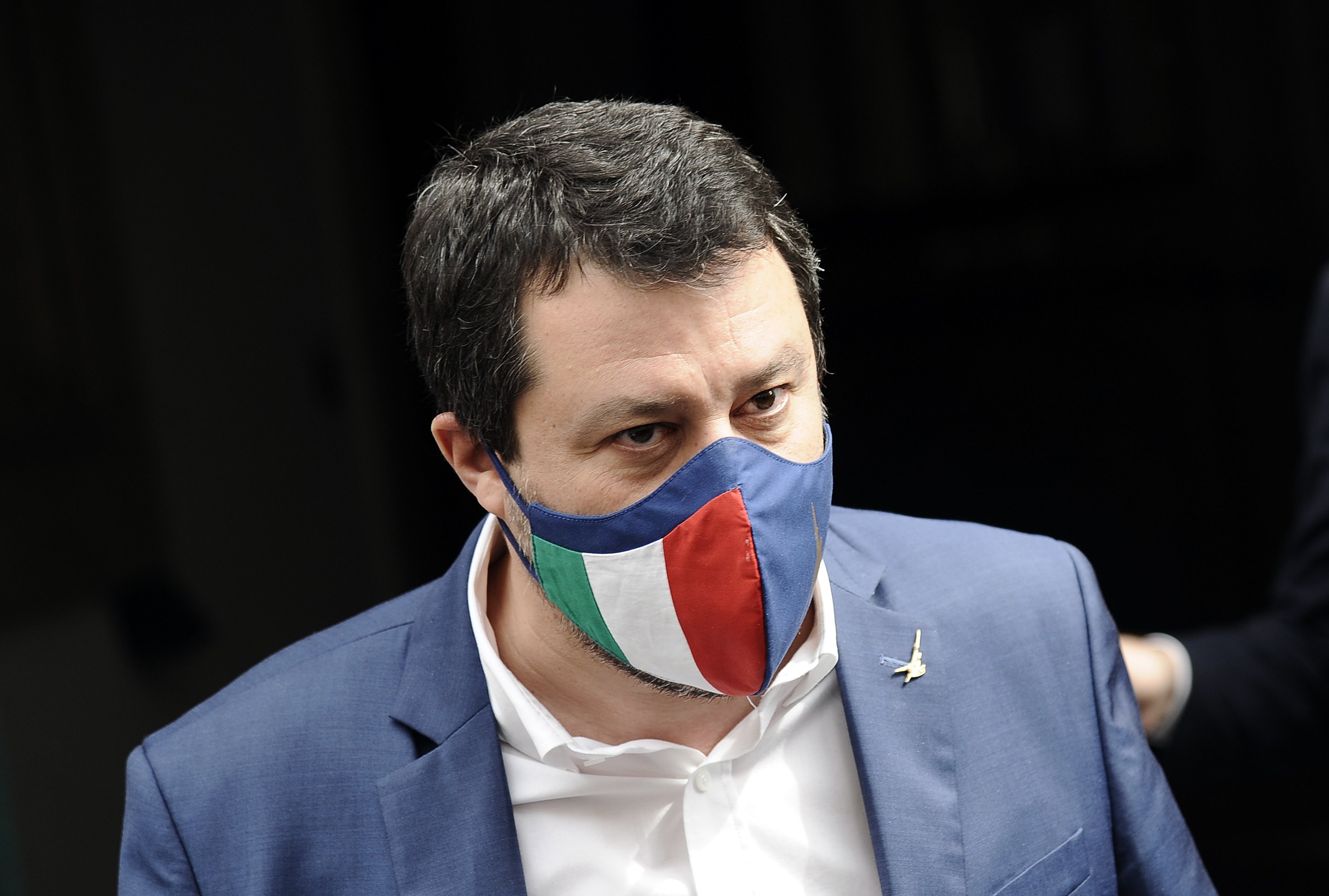 Matteo Salvini leader Lega Aria
