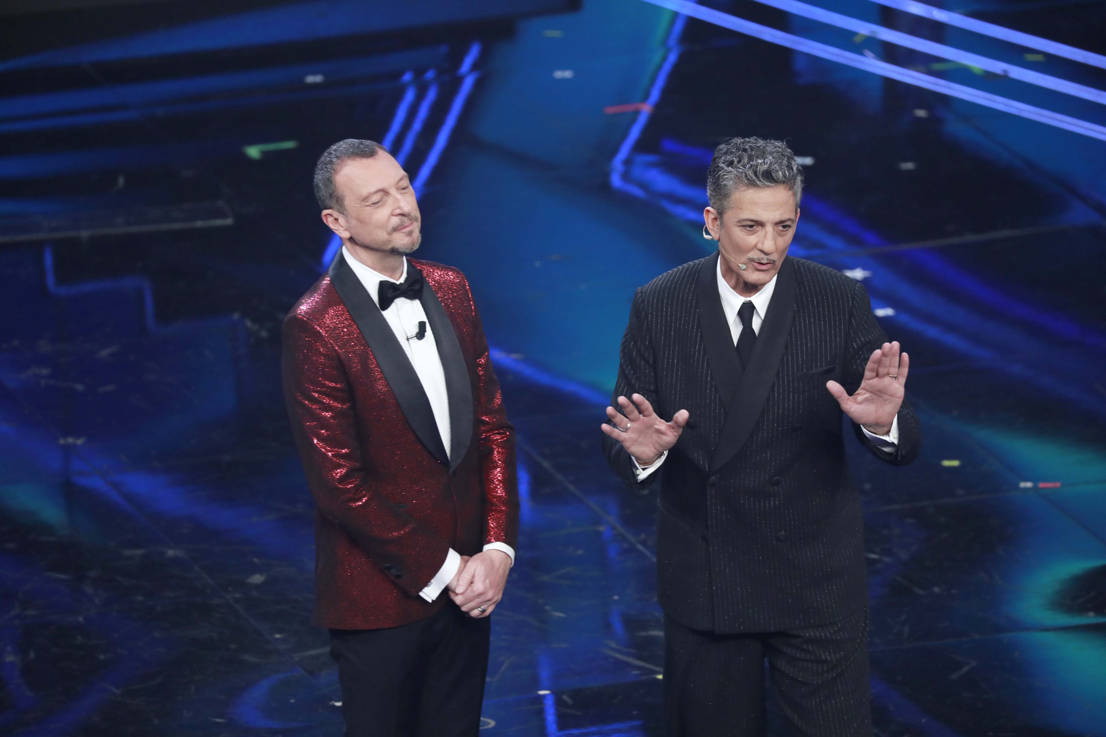fiorello Amadeus Sanremo