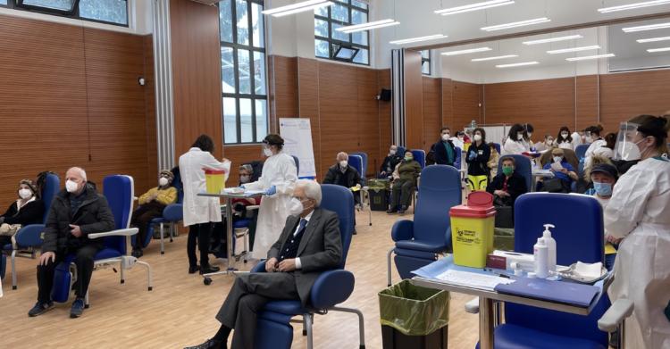 Mattarella vaccinazione