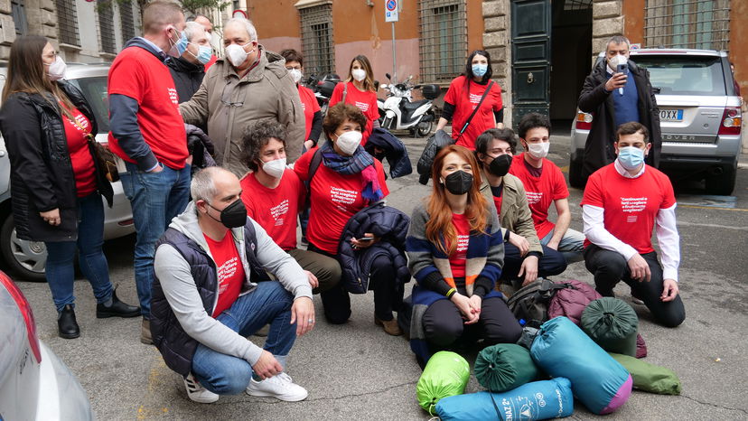 Il colloquio tra il Pd e le sardine che volevano occupare il nazareno | VIDEO preview