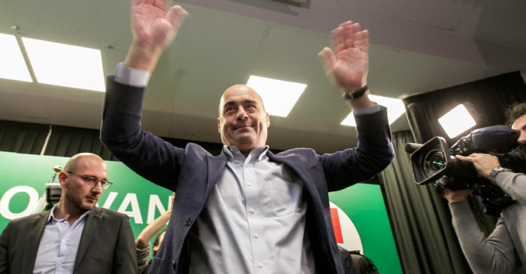 Bologna - Chiusura della campagna Elettorale del PD - partito de