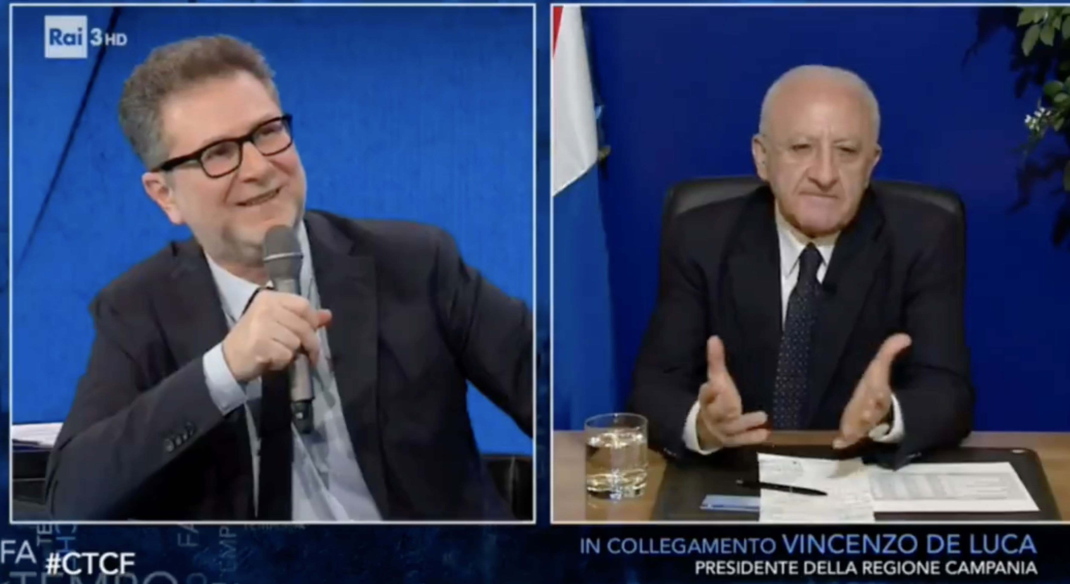 De Luca contro Agnelli