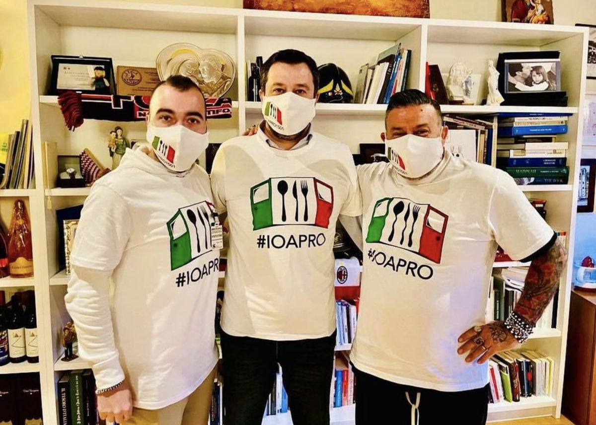 Il silenzio di Matteo Salvini (e della Lega) sulla protesta dei ristoratori article-post