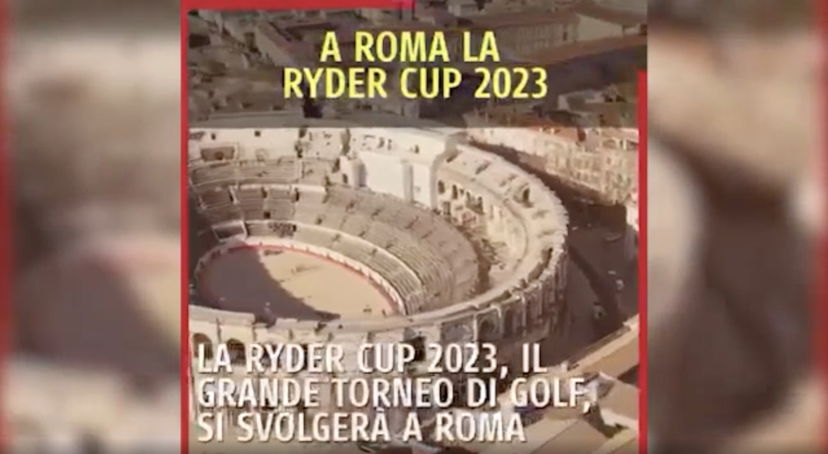 La storia del video di Virginia Raggi sulla Ryder Cup a Roma con il Colosseo “sbagliato” article-post