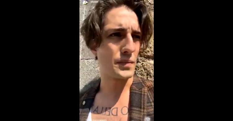 damiano maneskin contro grillo video