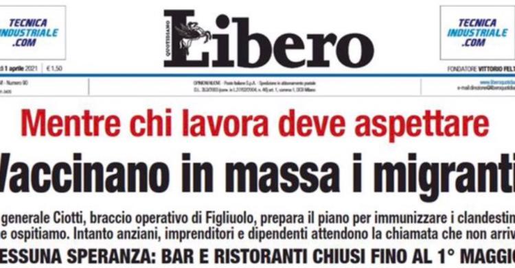 libero vaccino migranti