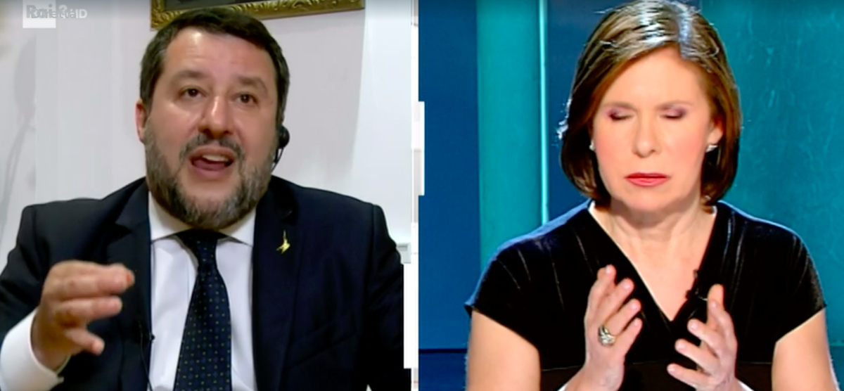 Matteo Salvini che non è né con né contro i manifestanti #ioapro article-post