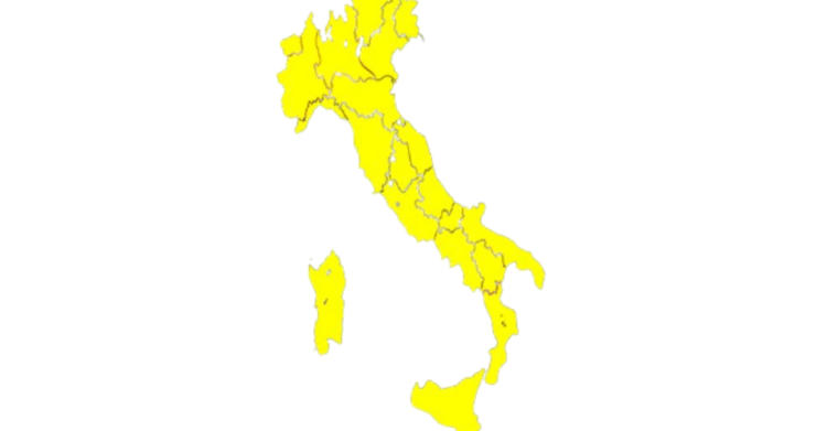 Italia zona gialla