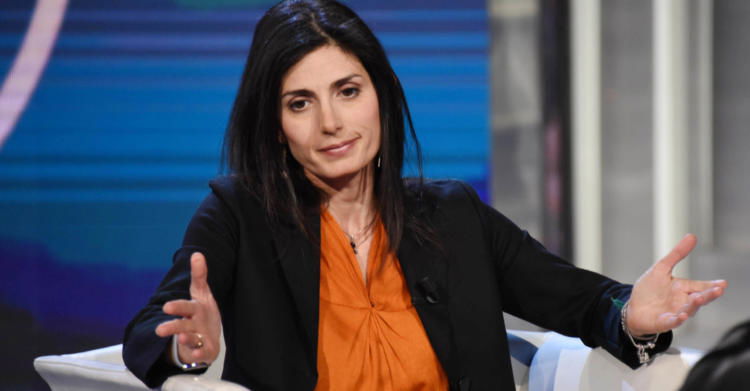 michetti, raggi, calenda, meloni