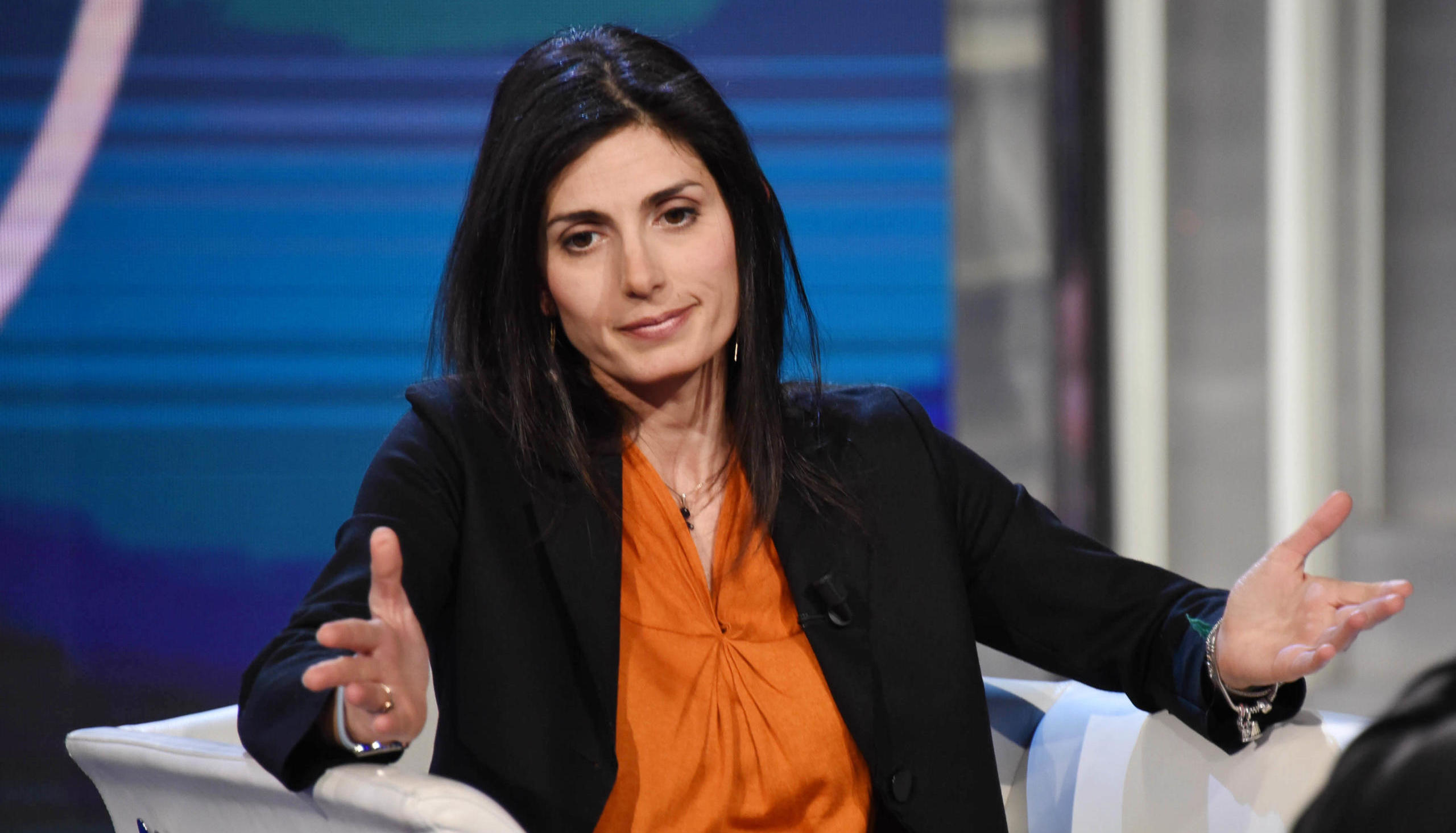 michetti, raggi, calenda, meloni