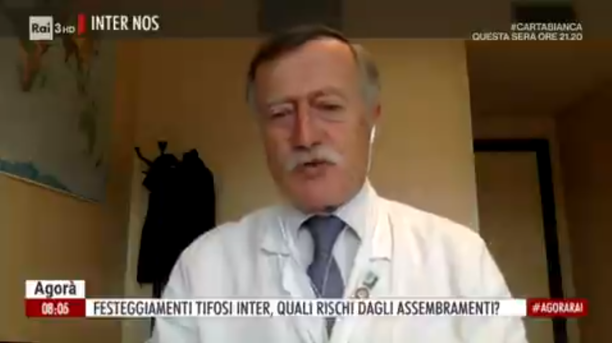 “Gli assembramenti per lo scudetto un errore carissimo che costerà vite umane” | VIDEO article-post