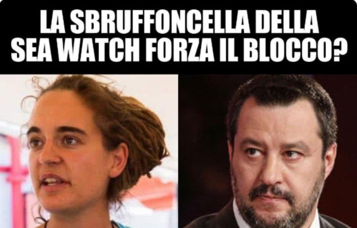 Caro Salvini, l’inchiesta sulla “sbruffoncella” Carola Rackete è stata archiviata article-post
