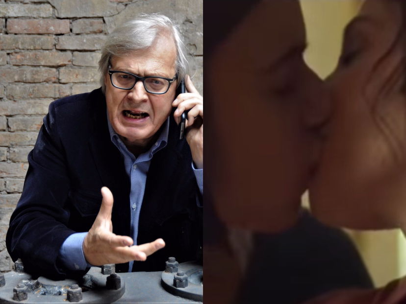 Quel bacio tra due ragazze nello spot della Dietorelle che non va giù a Vittorio Sgarbi | VIDEO article-post