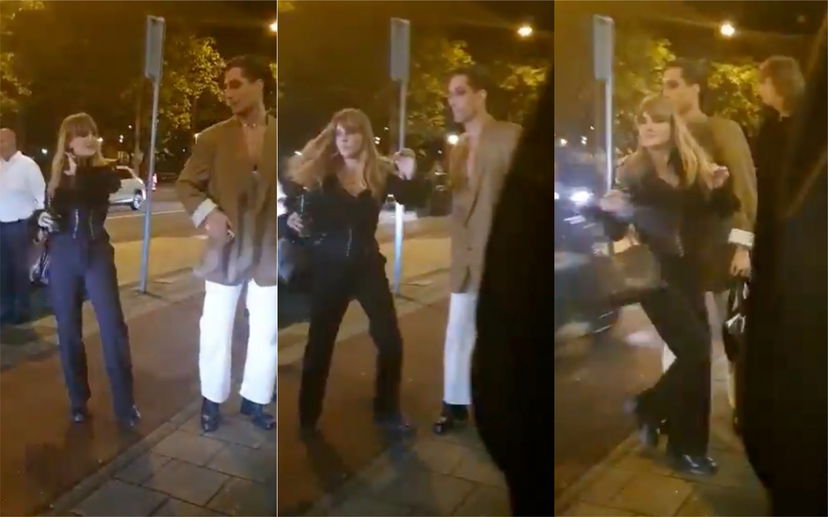 Il momento in cui Damiano dei Måneskin “salva” Victoria dalla moto | VIDEO preview