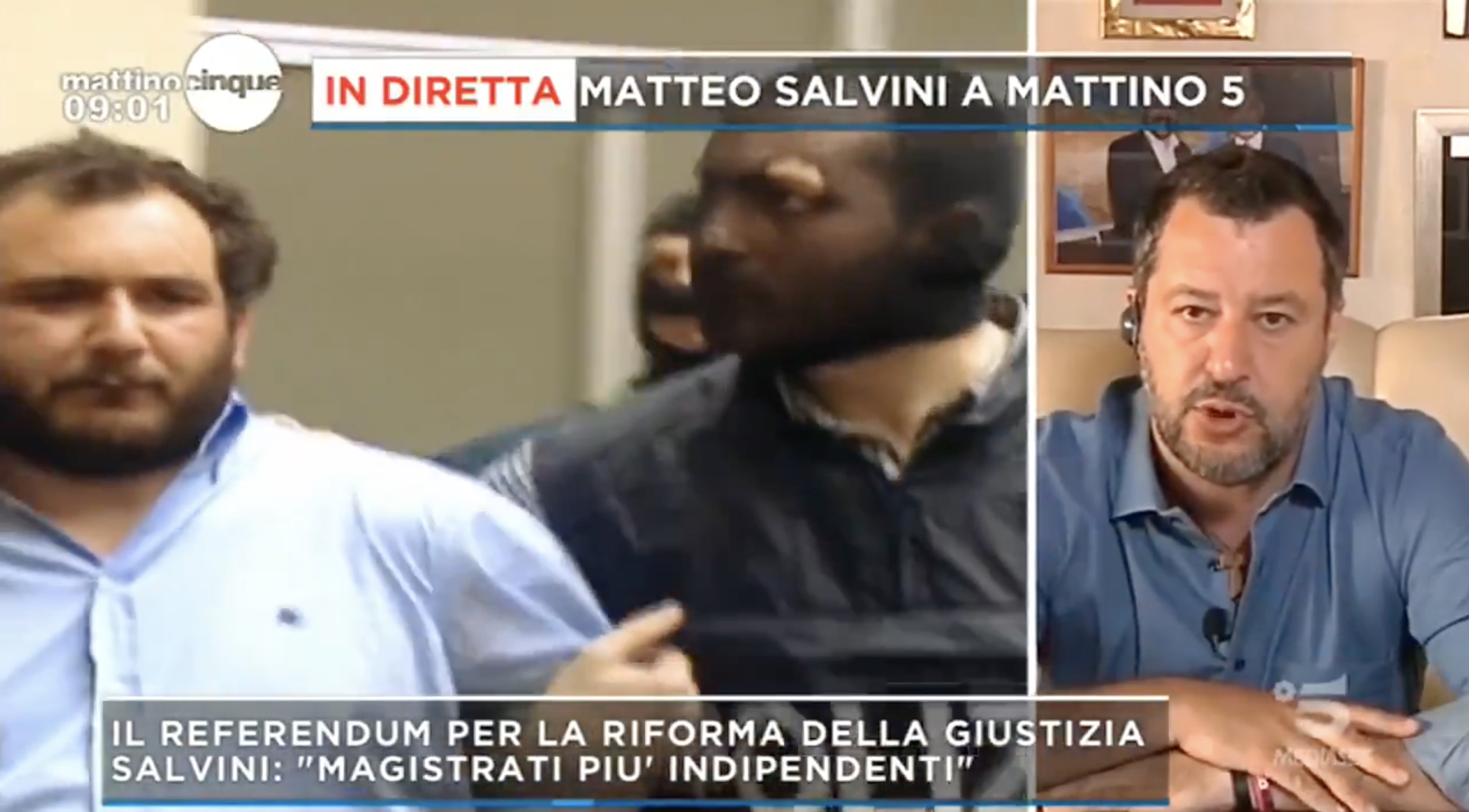 Salvini su Brusca