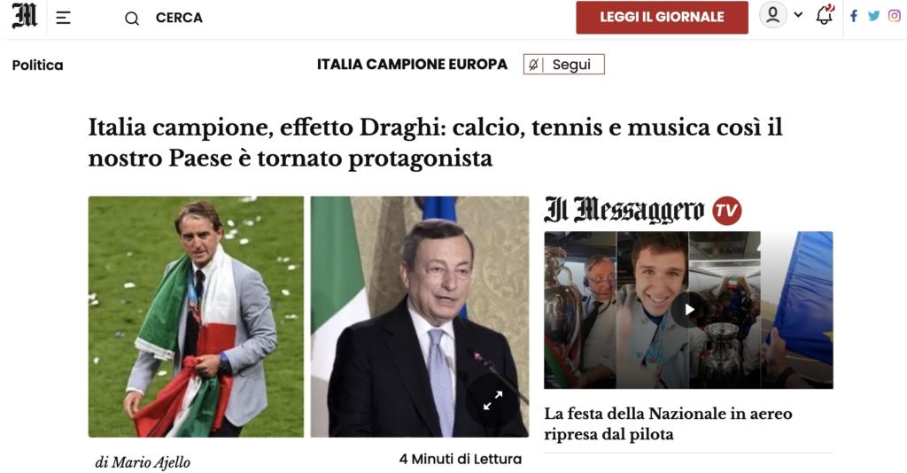 "Effetto Draghi" sul Green pass | boom di prenotazioni per i vaccini Incrementi fino al 200% - Vimarsana News