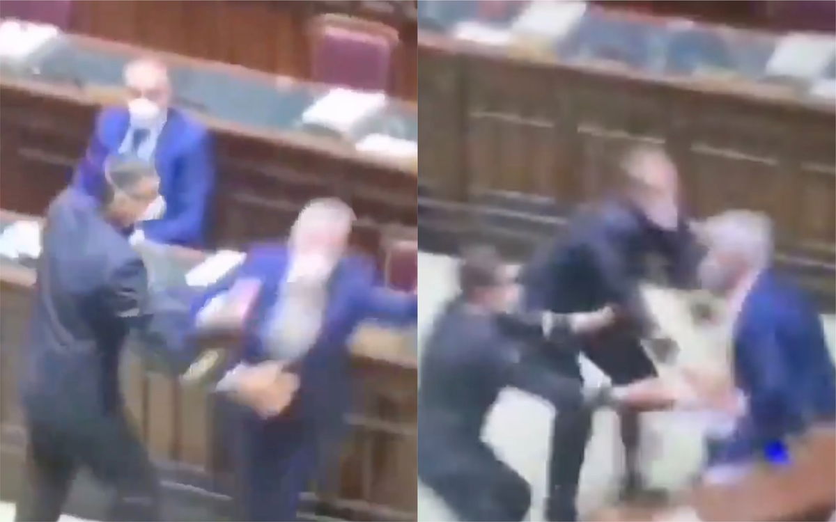 Il deputato di Fratelli d’Italia che scappa dai commessi di Montecitorio | VIDEO article-post