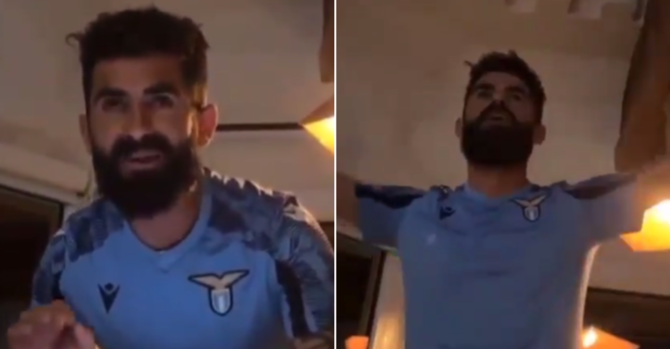elseid hysaj insulti lazio bella ciao tifosi