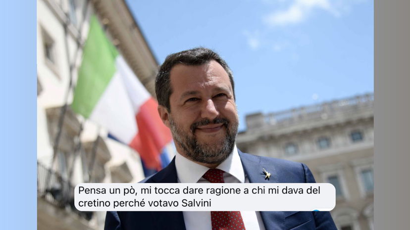 Salvini risponde allo “schiaffo” di Draghi sui vaccini e viene sommerso da quelli dei suoi seguaci article-post