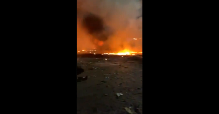 dubai esplosione oggi video