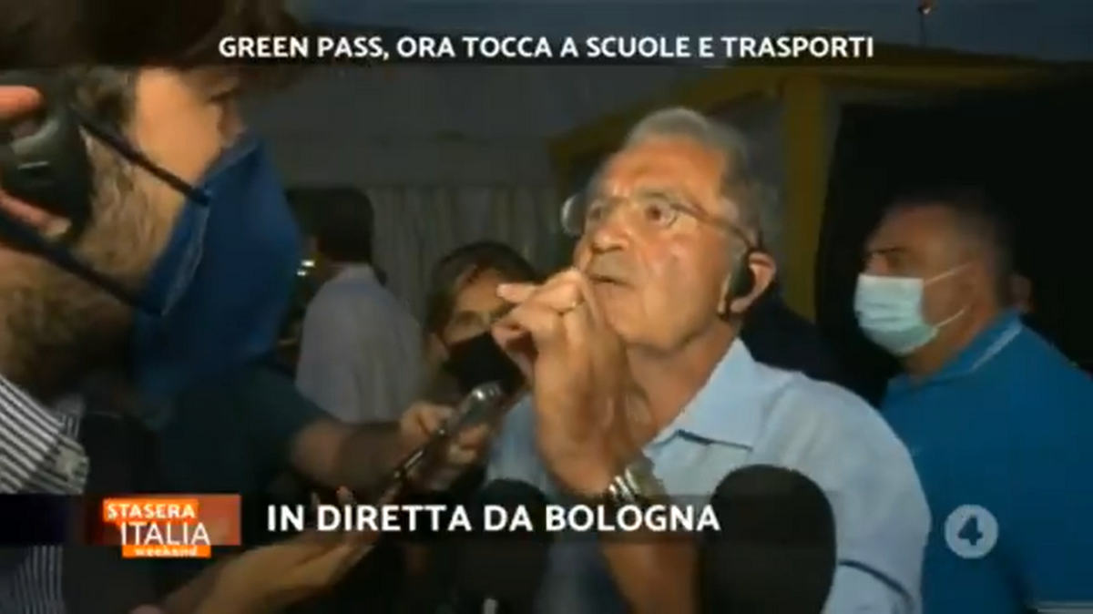 Prodi: “I No-vax? Una frangia lunatica | VIDEO article-post